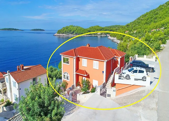 Adriatic View-two Bedroom With Terrace And Sea View Prázdninový dům Blato (Korcula)